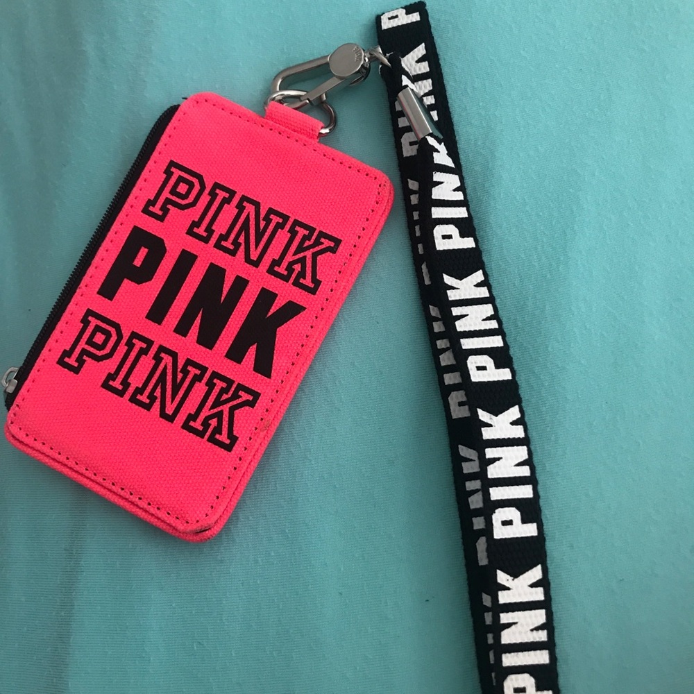 Pink ID case